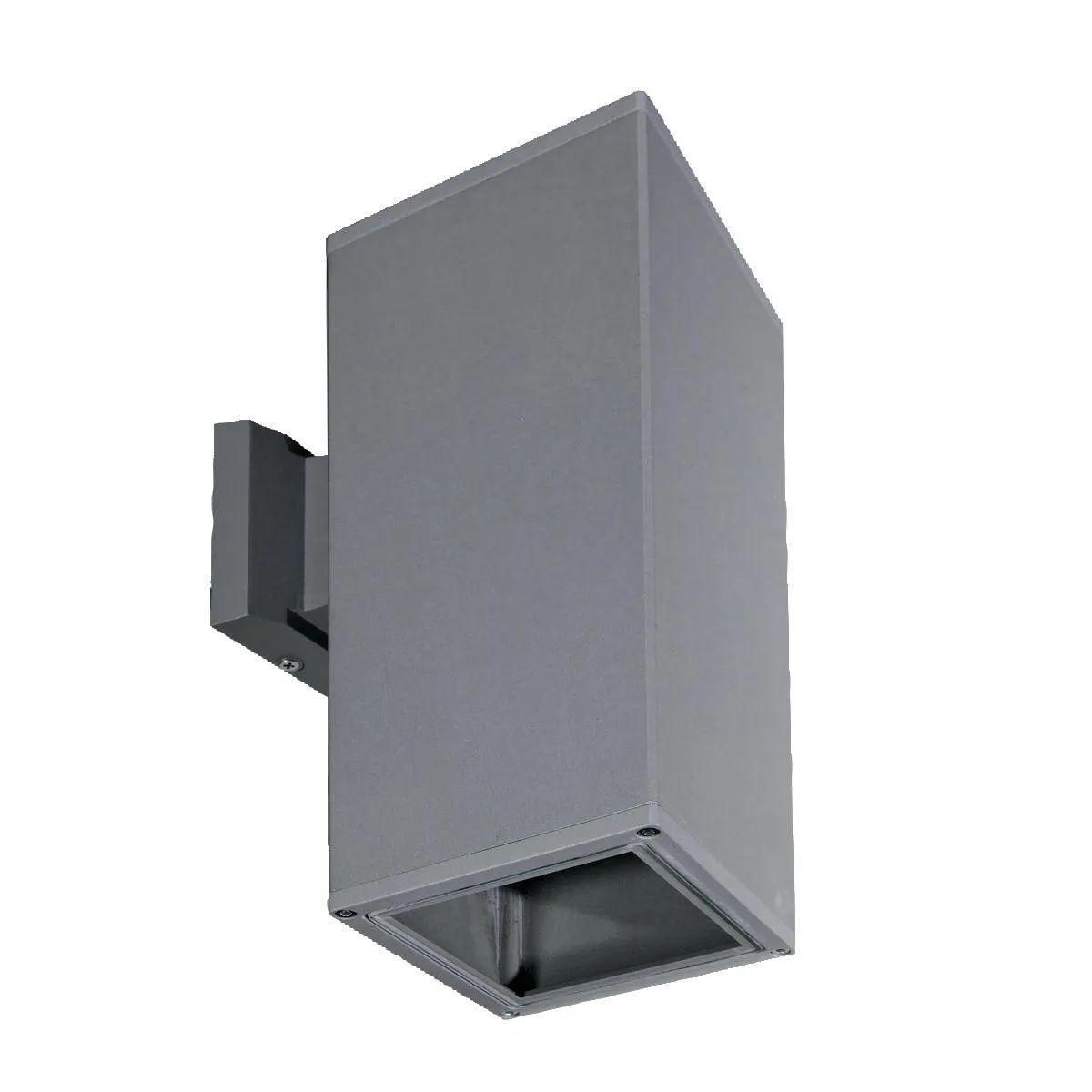 19209 10 In. 2 Lights Outdoor Wall Sconce Gray Finish