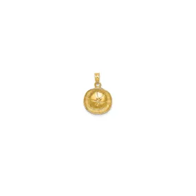 3-D Glossy Sailor Hat Charm (14K)