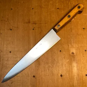 American 8" Chef Knife Carbon Steel & Beechwood LF&C? ~1920's-50's