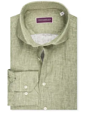 Beach Boys Linen Shirt Green