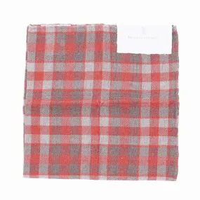 Brunello Cucinelli Linen and Cotton Pocket Square