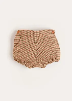 Chester Puppytooth Bloomers in Caramel (3mths-2yrs)