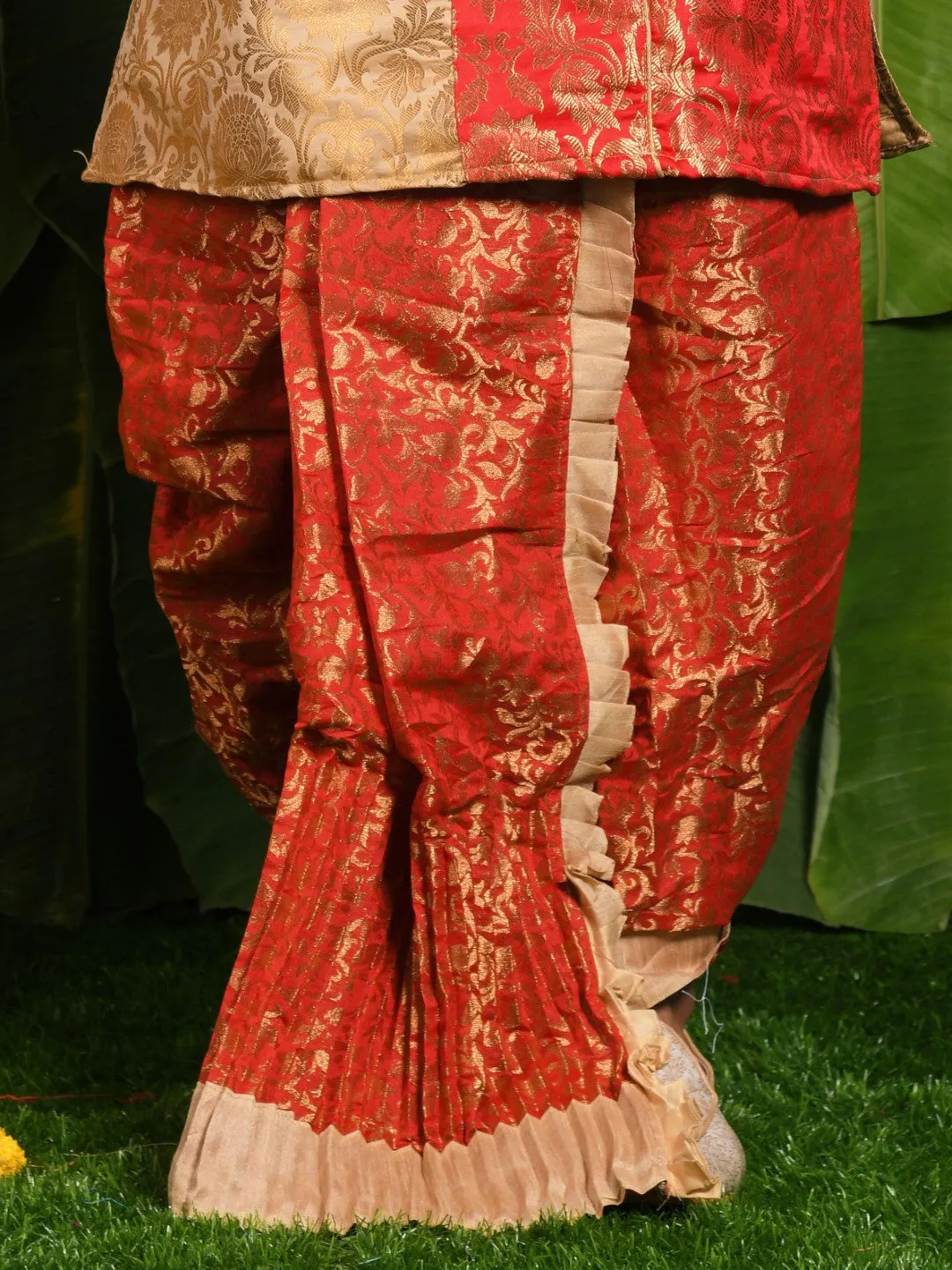 Designer Benarasi Dhoti- Ready to wear