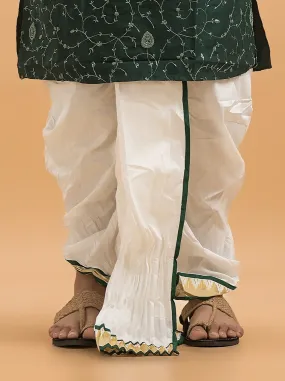 Designer Silk Dhoti- Ready to wear