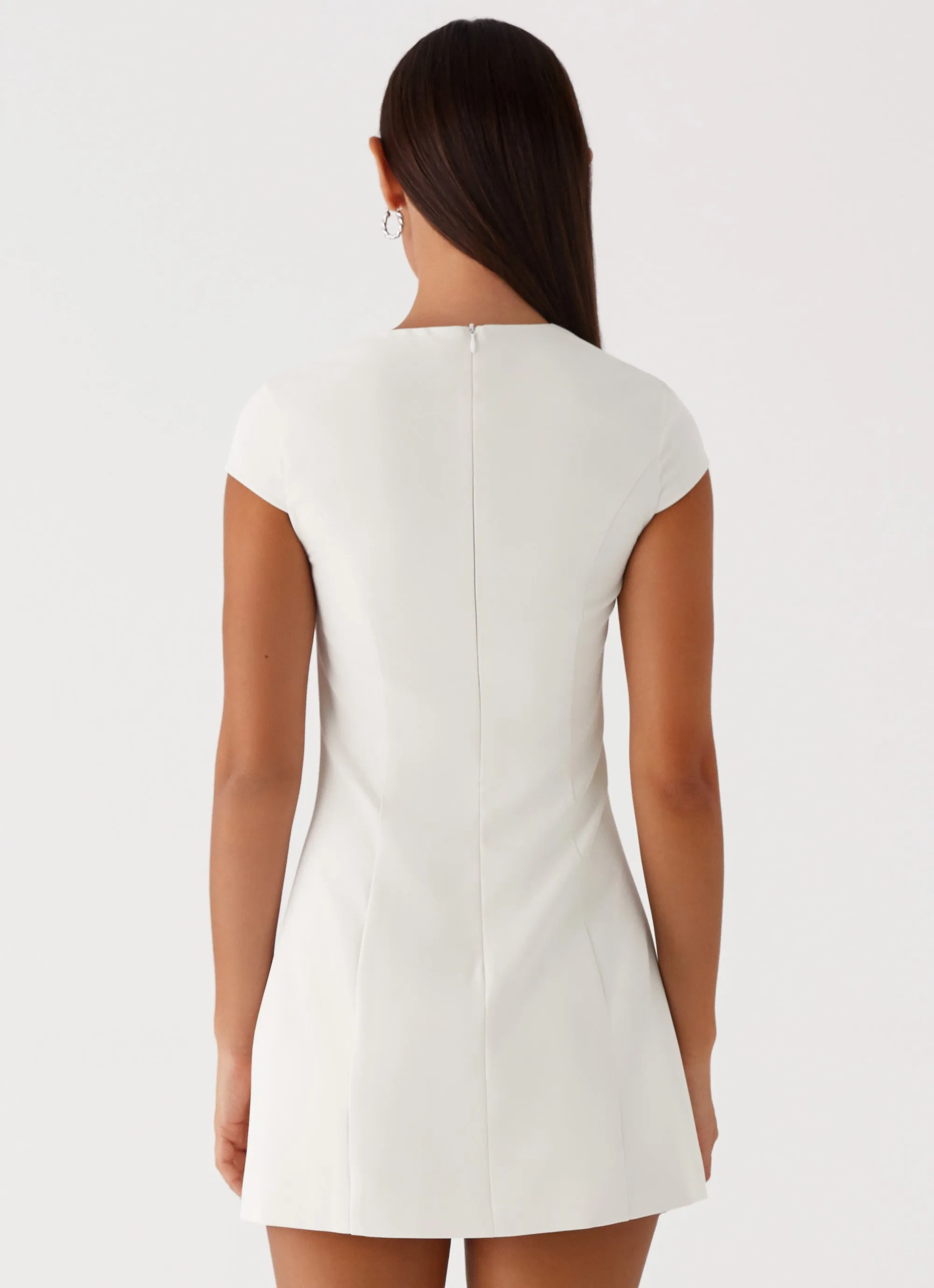 Harriet Mini Dress - Off White