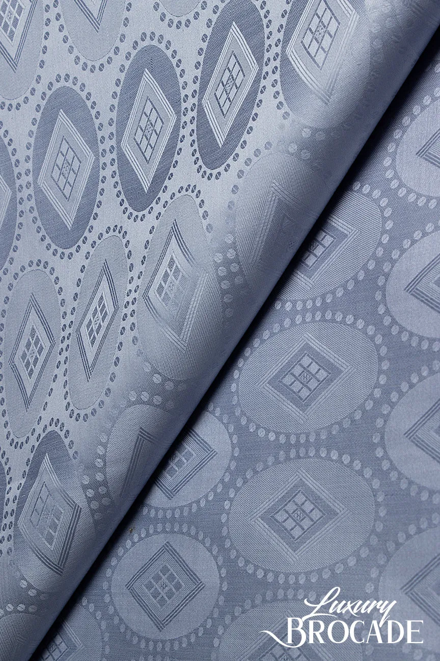 High Quality Luxury Brocade- HLB005 - Grey