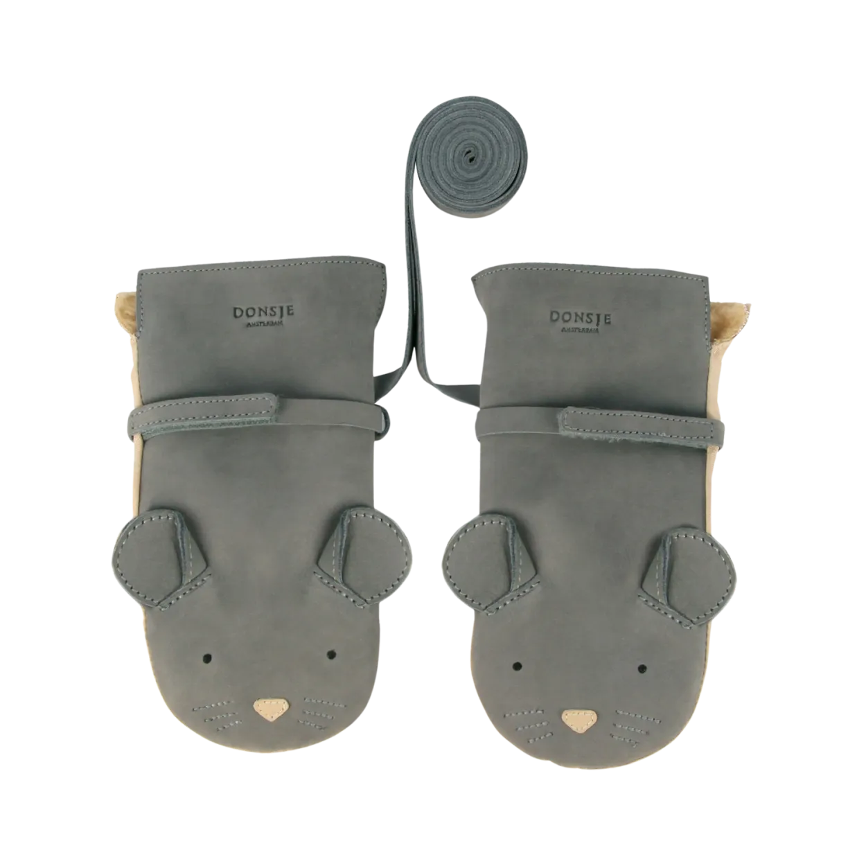 Kapi Mittens | Mouse | Grey Nubuck