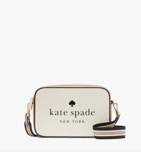 Kate Spade Oh Snap Colorblock Mini Camera Bag In Toasted Hazelnut Multi