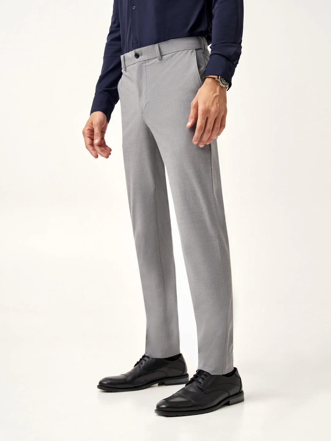 Mineral Grey Stretch Pants