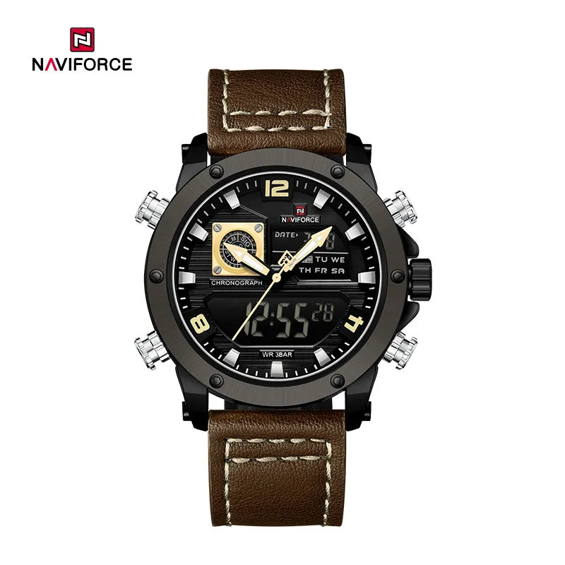 NAVIFORCE NF9236 Japanese Movement Military Style Men’s Watch with Water Resistance and Luminous Outdoor Sports Features