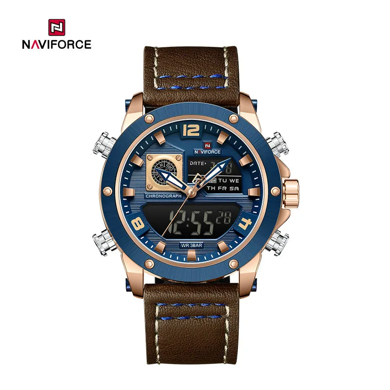 NAVIFORCE NF9236 Japanese Movement Military Style Men’s Watch with Water Resistance and Luminous Outdoor Sports Features