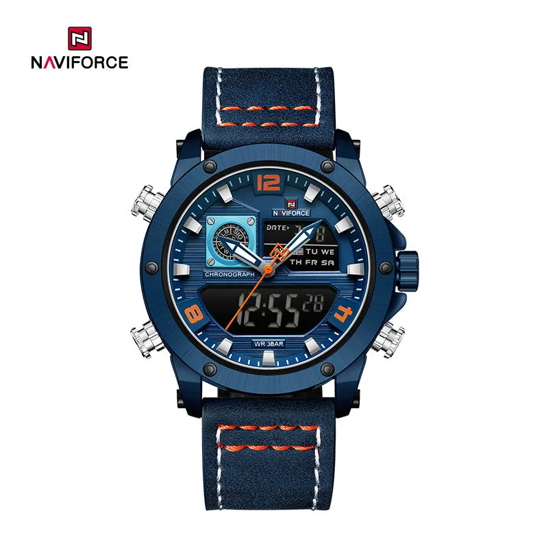 NAVIFORCE NF9236 Japanese Movement Military Style Men’s Watch with Water Resistance and Luminous Outdoor Sports Features