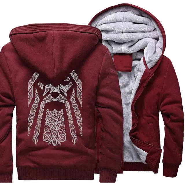 Oden Vikings Printed Hoodie