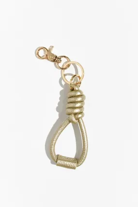 Piccolo Gold Knot Keyring