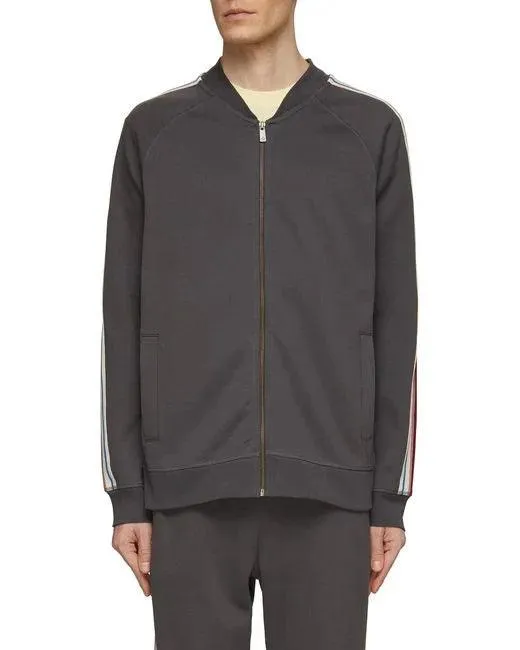 SCOTCH & SODA Taped Track Zip-Through