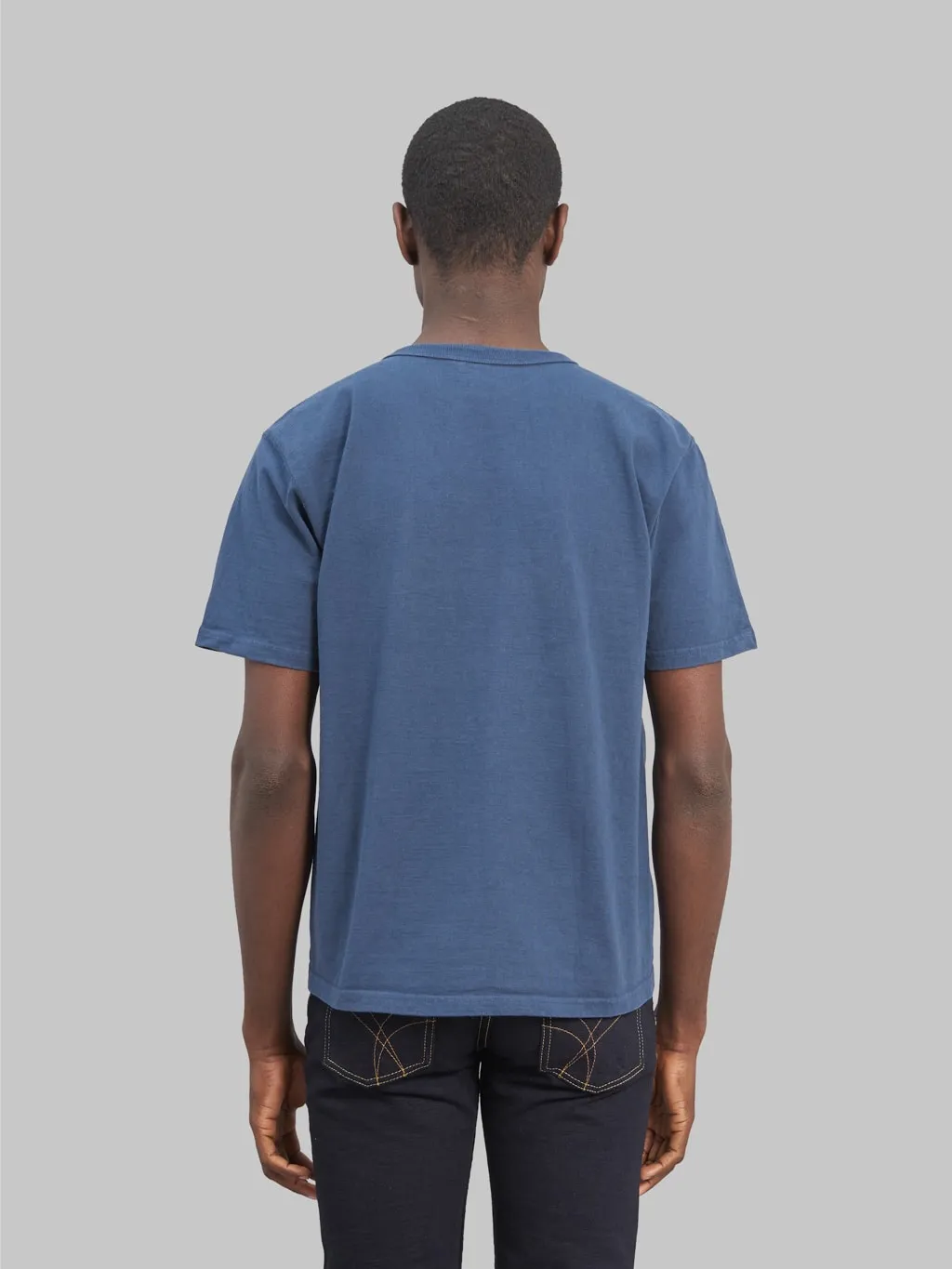 Studio D'Artisan 9913 Loopwheel T-Shirt Navy