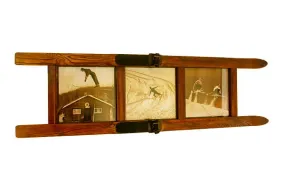 Three Panel Ski Frame