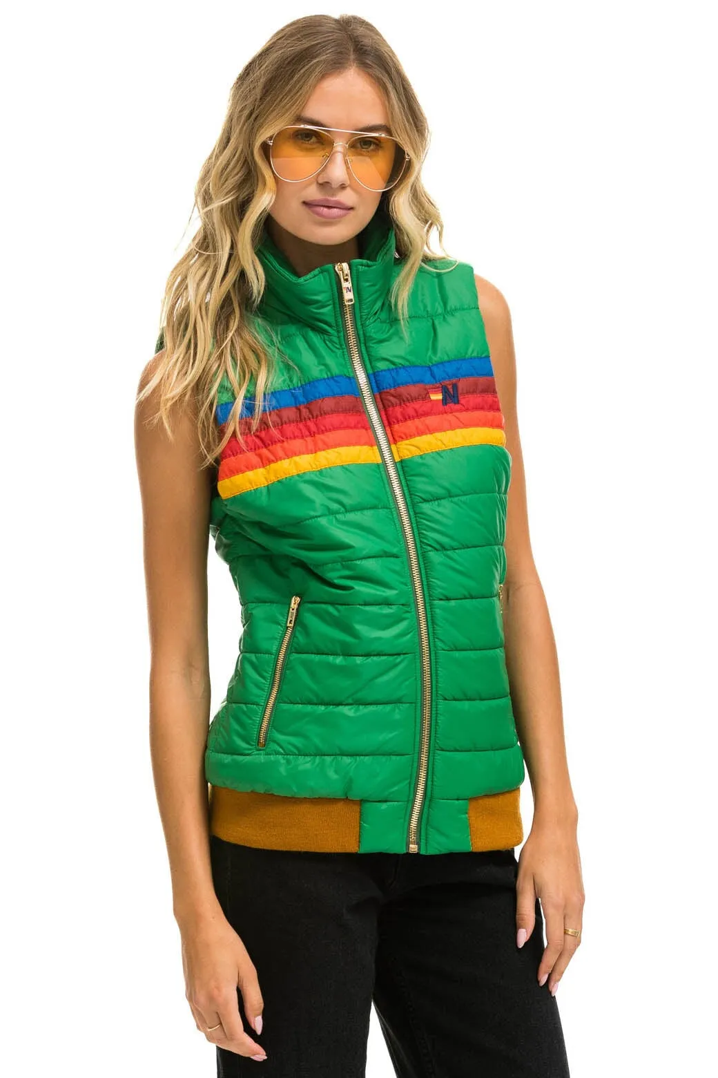 WOMEN'S 5 STRIPE VEST - AMAZON